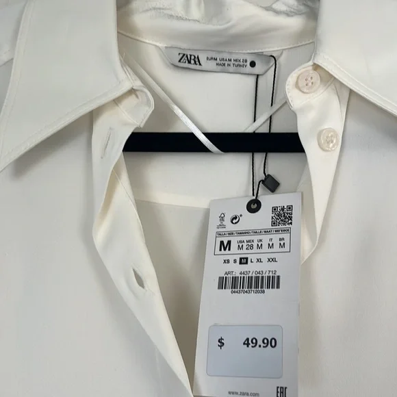 Zara silk top - Picture 2 of 2